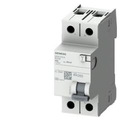 Röle Kaçak Akım Siemens Monofaze 2X25 300MA 5SV5612-6