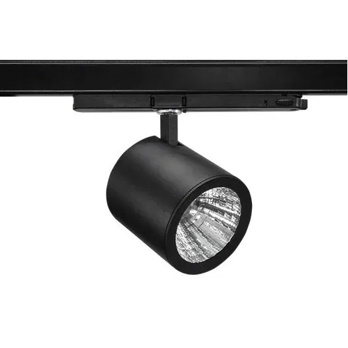 Lamptime 15w Siyah Gövde Trifaze Ray Spot 6500k Beyaz Işık