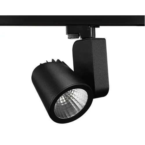 Lamptime 15w Siyah Gövde Trifaze Ray Spot 6500k Beyaz Işık