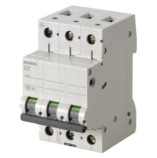 Sigorta Otomat Siemens 6 KA C3X63 5SL6363-7 63 Amper