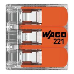 Klemens Buat Wago Mandallı 3x4 221-413