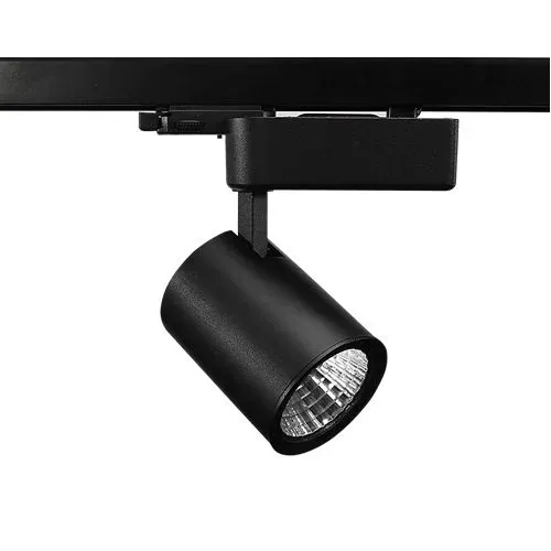 Lamptime 20w Siyah Gövde Trifaze Ray Spot 6500k Beyaz Işık