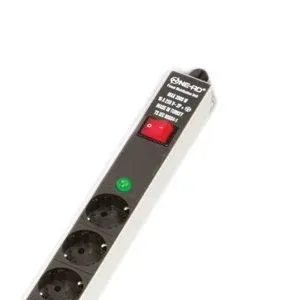 Ne-Ad Şok Korumalı 3'lü Şebeke Klemensli Anahtarlı Grup Priz