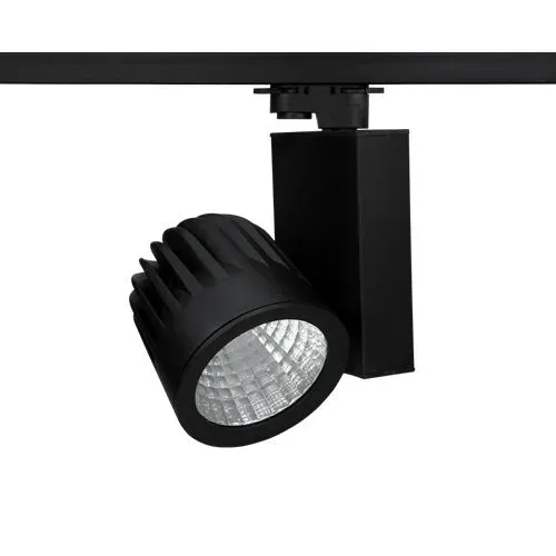 Lamptime 30w Siyah Gövde Trifaze Ray Spot 6500k Beyaz Işık