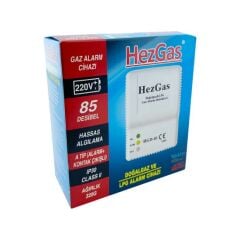Dedektör Gaz Alarm Hezgas 220v 85 Desibel