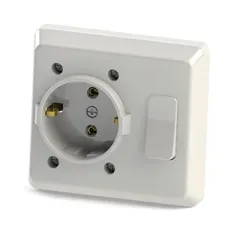 Ne-Ad Anahtarlı Topraklı Priz