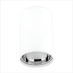 K2 Beyaz-Krom Gold Fırat Yuvarlak Sıva Üstü Spot