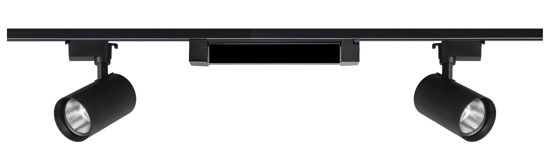 Armatür Ray Takım 2x30W Led Spot 1x10W Opak Lineer Siyah 1 Metre