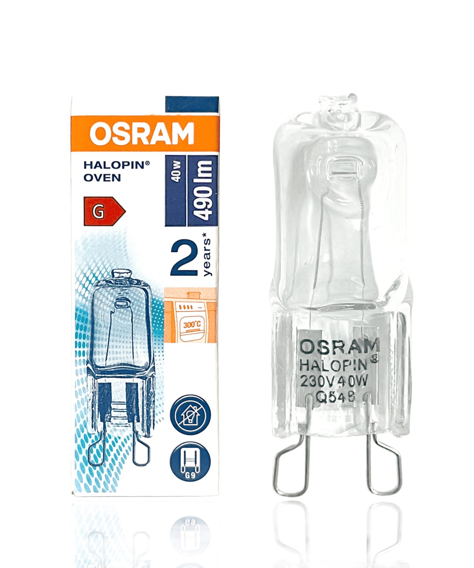 Osram 66740 Halopin 40W G9 Duy Standart Halojen Kapsül Ampul 300°