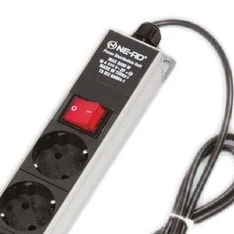 Ne-Ad 12'li 1,5 M Kablolu Anahtarlı Grup Priz