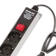 Ne-Ad 12'li 1,5 M Kablolu Anahtarlı Grup Priz