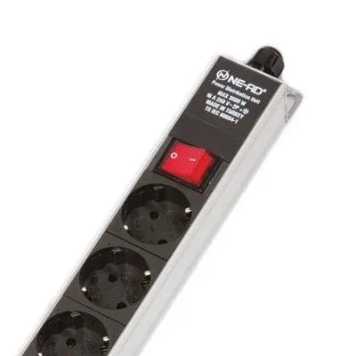 Ne-Ad 9'lu Klemensli Anahtarlı Grup Priz