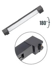 Zmr 20w Siyah Kasa Opak Lineer Ray Spot