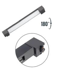Zmr 20w Siyah Kasa Opak Lineer Ray Spot