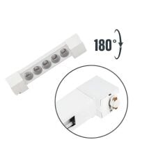 Zmr 10w Beyaz Kasa Mercek Lineer Ray Spot