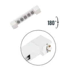 Zmr 10w Beyaz Kasa Mercek Lineer Ray Spot