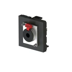Ne-Ad Modüler 45x45 Mm Stereo Jack Siyah (6,3 mm)