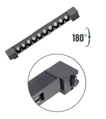 Zmr 20w Siyah Kasa Mercek Lineer Ray Spot