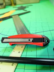 Profesyonel Plastik Gövdeli Maket Bıçağı Falçata