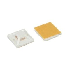 Kroşe Yapışkan 19x19mm Beyaz (100 Adet)