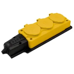 Ne-Ad 1x16 A 3'lü Grup Priz Sarı