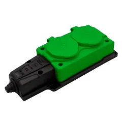 Ne-Ad 1x16 A 2'li Grup Priz Yeşil