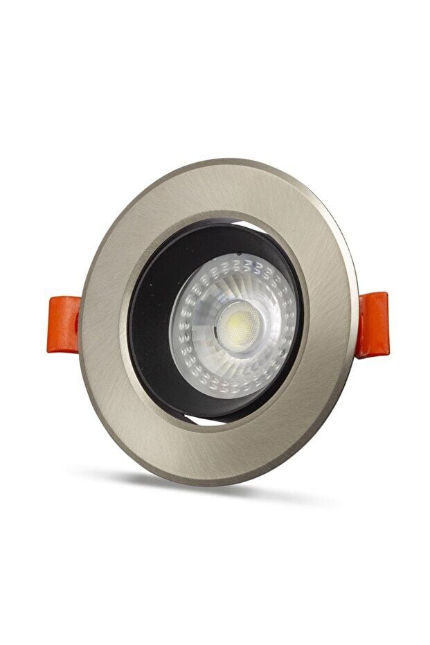 Ycl 5w Cob Led Spot Beyaz Işık (6500k) Saten Kasa Yuvarlak Sıva Altı Yc-505b