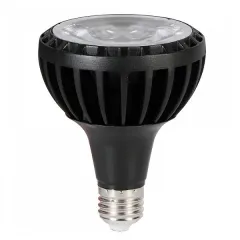Ycl 25w Par30 Led Ampul E27 Siyah Kasa Gün Işığı