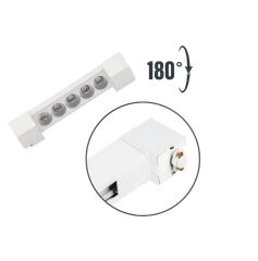 Zmr 10w Beyaz Kasa Mercek Lineer Ray Spot