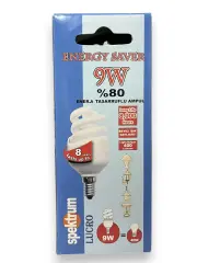 Spektrum 9w %80 Enerji Tasarruflu Ampul
