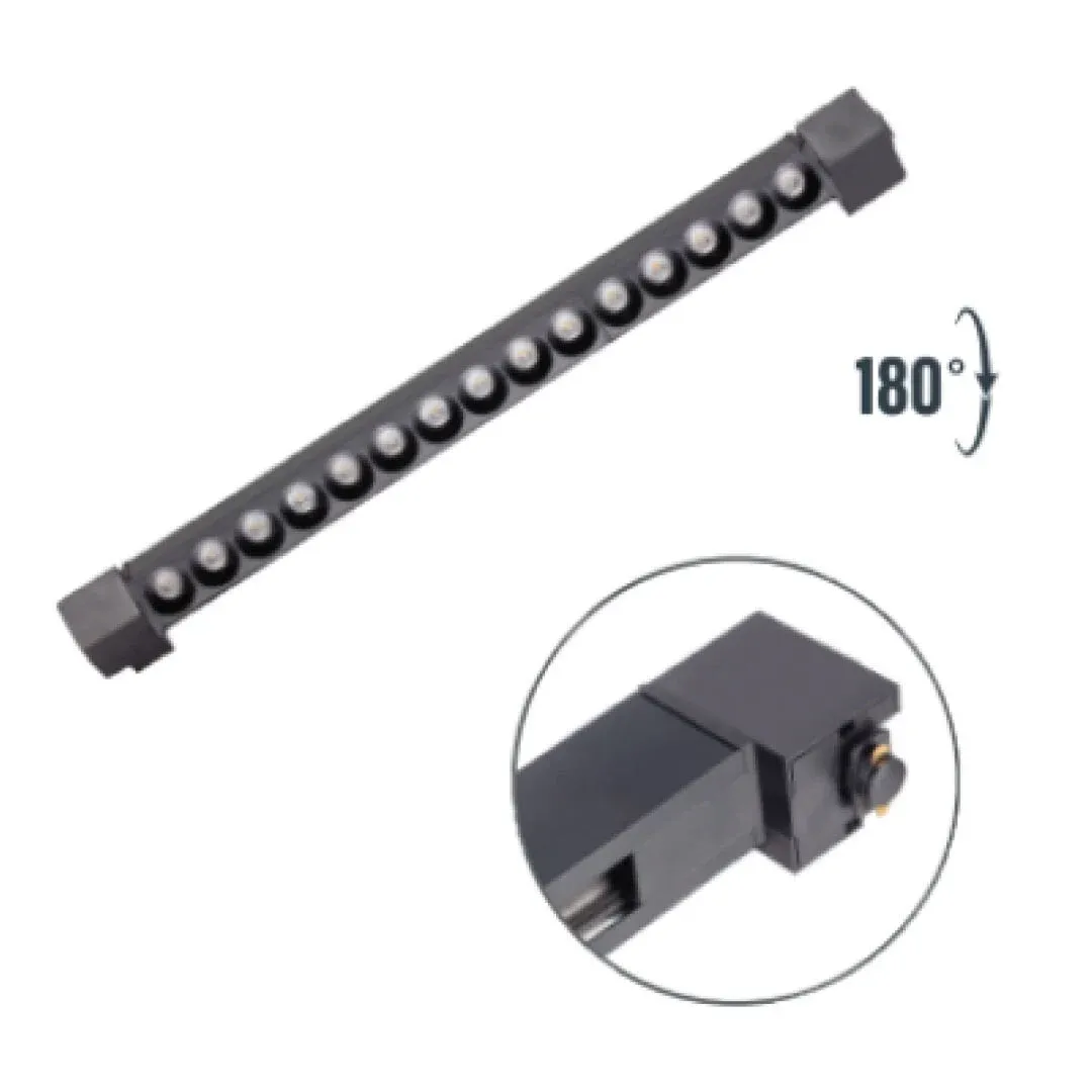 Zmr 30w Siyah Kasa Mercek Lineer Ray Spot