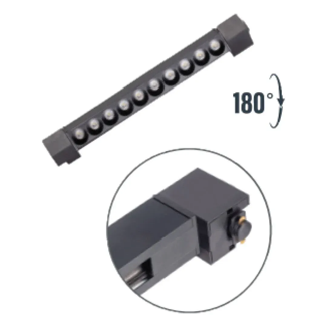 Zmr 20w Siyah Kasa Mercek Lineer Ray Spot
