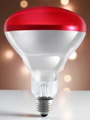 Osram Ledvance Infrared 250w E27 Kırmızı Isı Ampulü Kızılötesi Isıtıcı Lamba