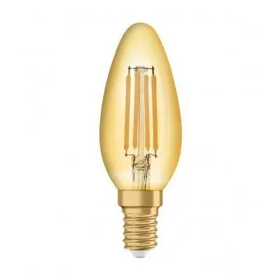 Ecolite Vintage Gold 4w Mum Tipi C35 Ampul 420 Lümen 25.000 H 2200k