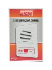 Boçi İnterkom Çaycı Diafon Şube