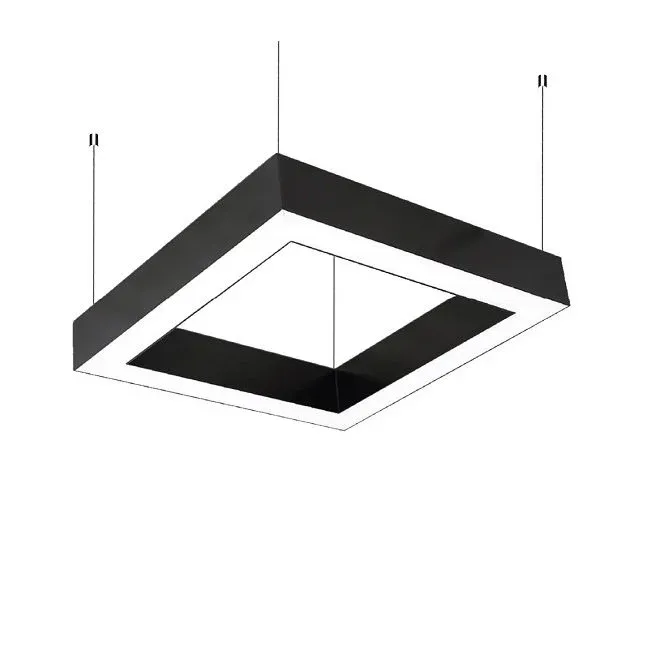 Lamptime Kare Lineer Armatür Sıva Üstü