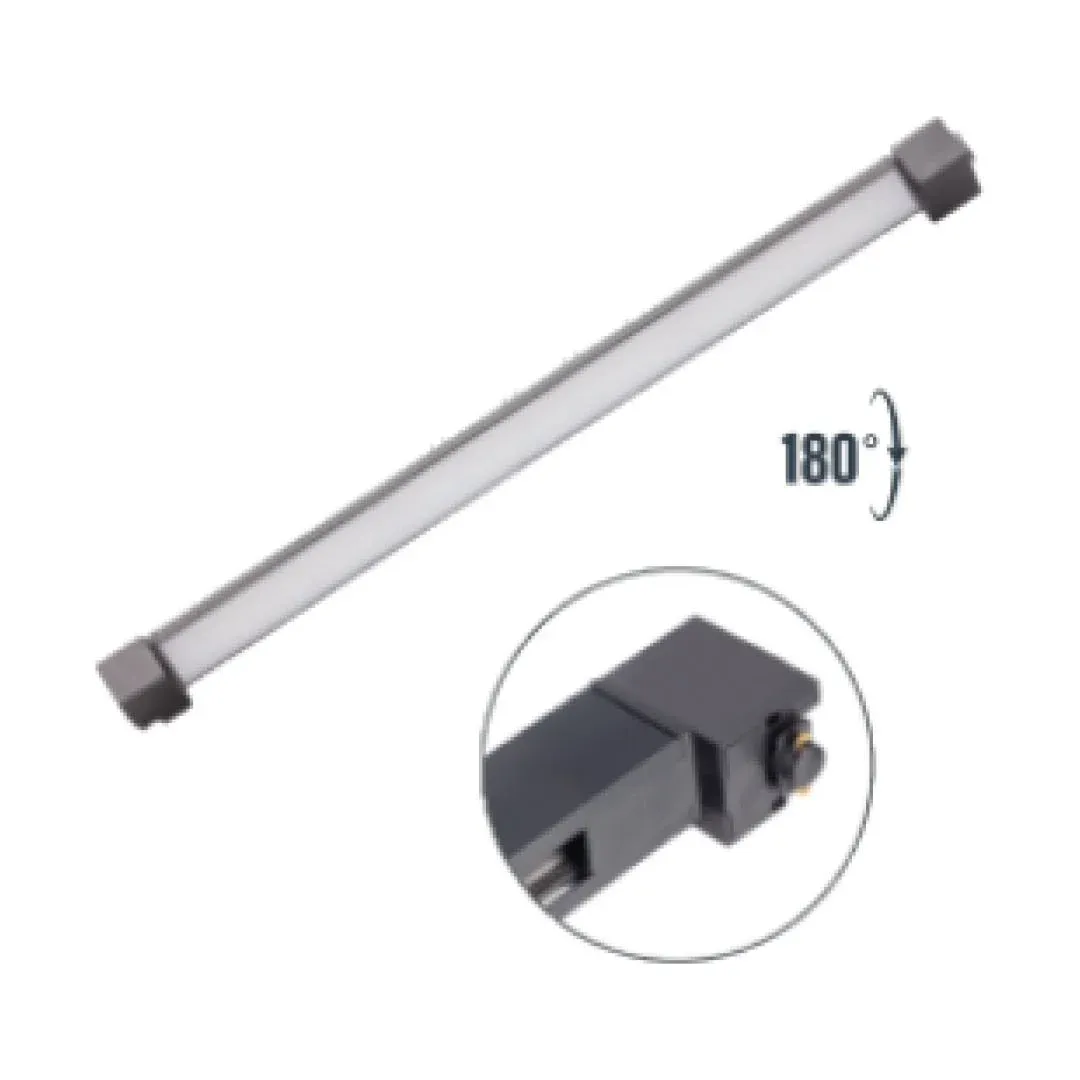 Zmr 40w Siyah Kasa Opak Lineer Ray Spot