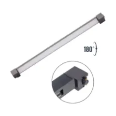 Zmr 40w Siyah Kasa Opak Lineer Ray Spot