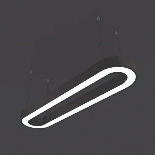 İnoled 30x90cm 60w 6500k Elips Dekorat0if Lineer Led Armatür