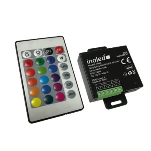 İnoled 24 Tuşlu Rgb Kumanda 20m