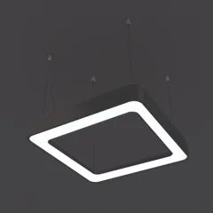 İnoled 60w 4000k Oval Kare Simit Dekoratif Lineer Led Armatür