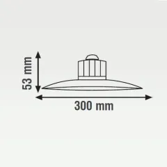 K2 100w 10000 Lümen Ip20 Led'li Pendante Armatür