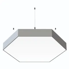 İnoled 90 cm 115w 4000k Altıgen Davul Dekoratif Lineer Led Armatür