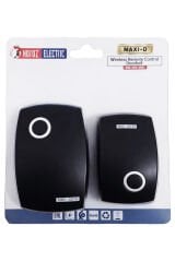Horoz Kablosuz Kapı Zili Siyah Maxi-D Pilli Kapı Zili 3V DC