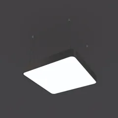 İnoled 60x60 cm 75w 6500k Oval Kare Davul Dekoratif Lineer Led Armatür
