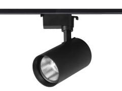 Armatür Ray Spot Seti 2x30W Led Spot 1x20W Mercekli Lineer Siyah 1 Metre