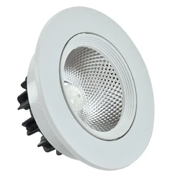 Ycl 5w S/A Cob Led Downlight Polikarbon Beyaz