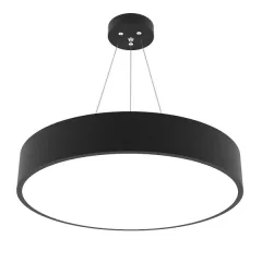 Lamptime Sarkıt Armatür 80x80 Dolu Yuvarlak 120cm 90w Siyah Gövde 6500k Beyaz Işık