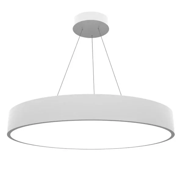 Lamptime Sarkıt Armatür 80x80 Dolu Yuvarlak 120cm 90w Beyaz Gövde 6500k Beyaz Işık