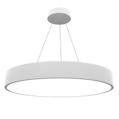 Lamptime Sarkıt Armatür 80x80 Dolu Yuvarlak 120cm 90w Beyaz Gövde 4000k Ilık Beyaz
